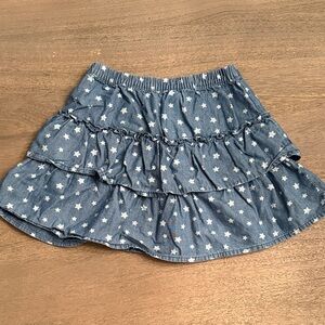 Carter's Blue Starry Tiered Skirt